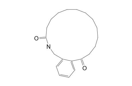 7,8,9,10,11,12,13,14,15,16,17,18-DODECAHYDRO-6H,19H-BENZO-[C]-1-AZACYCLO-HEPTADECEN-7,19-DIONE