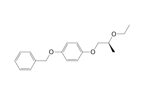 Benzene, 1-(2-ethoxypropoxy)-4-(phenylmethoxy)-, (S)-