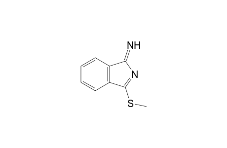 1H-Isoindol-1-imine, 3-(methylthio)-