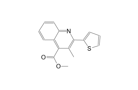 methyl 3-methyl-2-(2-thienyl)-4-quinolinecarboxylate