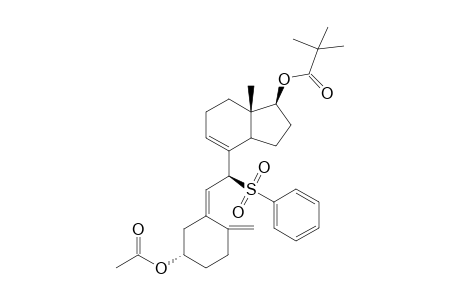 (7S)-7-(Phenylsulfonyl)-9,10-seco-androsta-5,8,10(19)-triene-3.beta.,17.beta.-diyl - 3-acetate - 17-pivalate