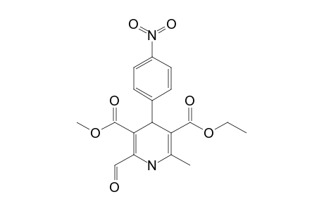 ETHYL-2-FORMYL-3-METHOXYCARBONYL-6-METHYL-4-(4-NITROPHENYL)-1,4-DIHYDROPYRIDINE-5-CARBOXYLATE