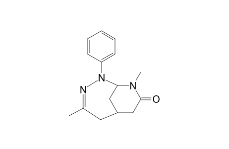 3,7-Dimethyl-5-phenyl-4,5,7-triazabicyclo[4.3.1]dec-3-en-8-one