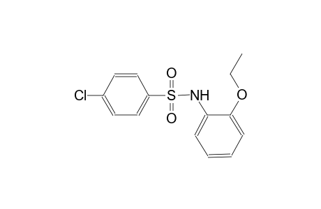 4-chloro-N-(2-ethoxyphenyl)benzenesulfonamide
