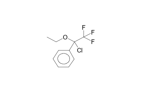 1,1,1-TRIFLUORO-2-CHLORO-2-ETHOXY-2-PHENYLETHANE