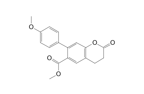 METHYL-7-(PARA-METHOXYPHENYL)-2-OXOCHROMAN-6-CARBOXYLATE