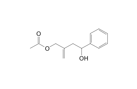 3-Acetoxymethyl-1-phenylbut-3-en-1-ol