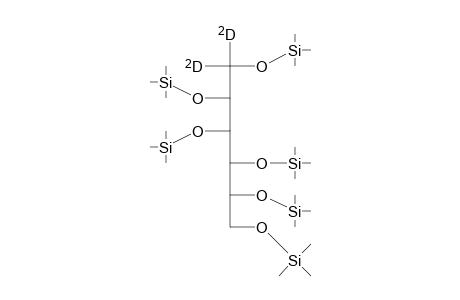 Mannitol-1,1-D2, hexakis-O-(trimethylsilyl)-