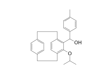 Dibenzene, 1,1':4,4'-bis(1,2-ethanediyl)-2-[hydroxy(4-methylphenyl)methyl]-3-isopropoxy-