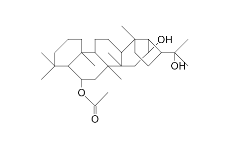 6.alpha.-Acetoxy-hopan-16.beta.,22-diol