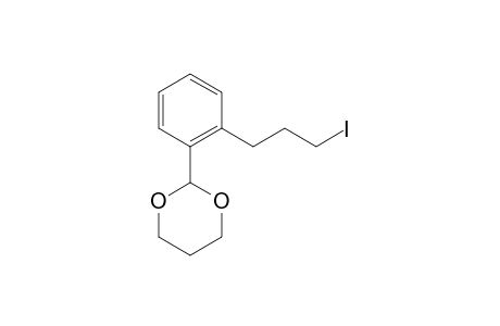 2-[2-(3-iodanylpropyl)phenyl]-1,3-dioxane