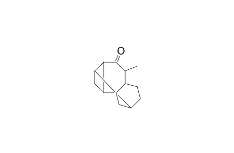 2-Methyltetracyclo(6.4.0.0)dodecan-3-one