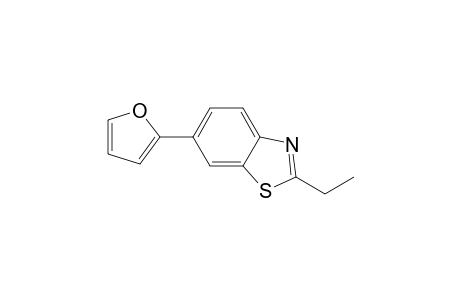 2-Ethyl-6-(2-furanyl)-1,3-benzothiazole
