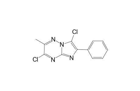 2-Methyl-3,7-dichloro-6-phenylimidazo[1,2-b]-1,2,4-triazine