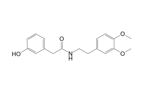 N-[2-(3,4-Dimethoxyphenyl)ethyl]-3-hydroxybenzylamide