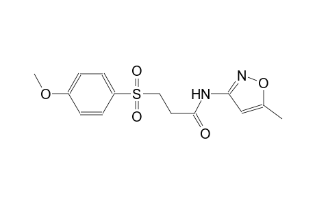 propanamide, 3-[(4-methoxyphenyl)sulfonyl]-N-(5-methyl-3-isoxazolyl)-