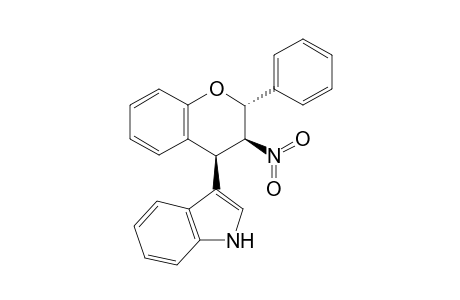 3-((2R,3S,4S)-3-Nitro-2-phenyl-chroman-4-yl)-1H-indole