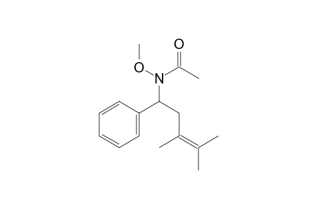 N-(3,4-dimethyl-1-phenylpent-3-en-1-yl)-N-methoxyacetamide