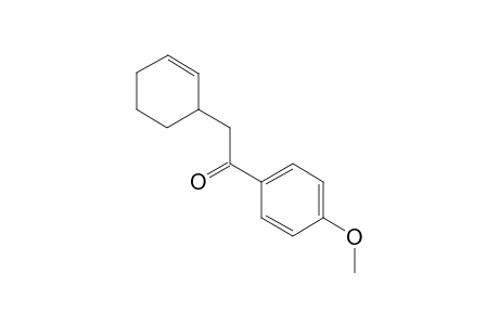 2-(Cyclohex-2-en-1-yl)-1-(4-methoxyphenyl)ethan-1-one