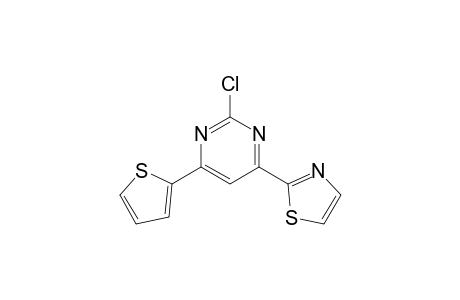 2-Chloro-4-(2'-thiazolyl)-6-(2''-thienyl)pyrimidine