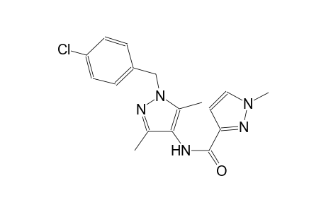 N-[1-(4-chlorobenzyl)-3,5-dimethyl-1H-pyrazol-4-yl]-1-methyl-1H-pyrazole-3-carboxamide