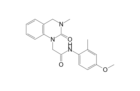 Acetamide, N-(4-methoxy-2-methylphenyl)-2-(3-methyl-2-oxo-3,4-dihydro-2H-quinazolin-1-yl)-