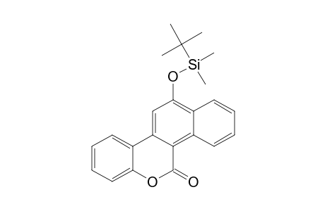 12-[(tert-Butyldimethylsilyl)oxy]-5H-benzo[b]naphtho[2,1-d]pyran-5-one