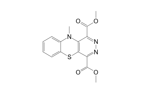 Dimethyl 10-Methyl-10H-pyridazino[4,5-b][1,4]benzothiazine-1,4-dicarboxylate