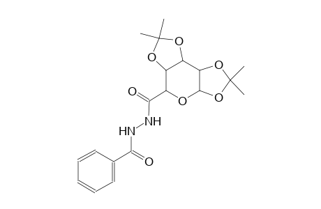 Benzoic acid N'-(2,2,7,7-tetramethyl-tetrahydro-bis[1,3]dioxolo[4,5-b;4',5'-d]pyran-5-carbonyl)-hydrazide