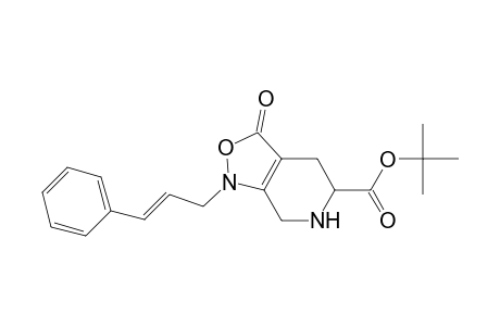 5-tert-Butoxycarbonyl-1-cinnamyl-3-oxo-1,3,4,5,6,7-hexahydroisoxazolo[3,4-c]pyridine