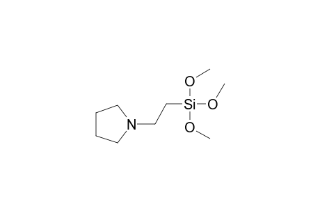 Trimethoxy (2-pyrrolidinoethyl) silane
