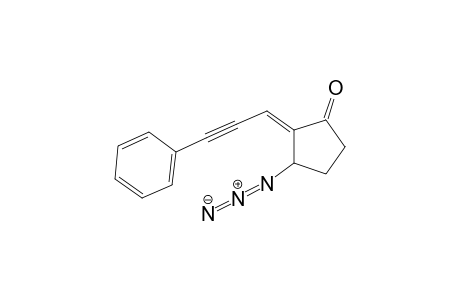 (E)-3-Azido-2-(3-phenylprop-2-ynylidene)cyclopentanone