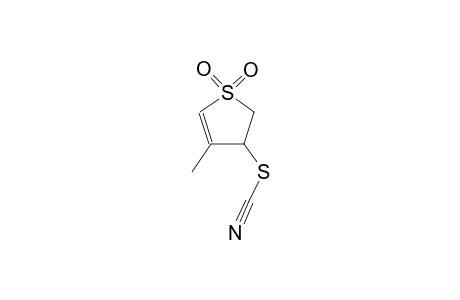 4-methyl-1,1-dioxido-2,3-dihydro-3-thienyl thiocyanate