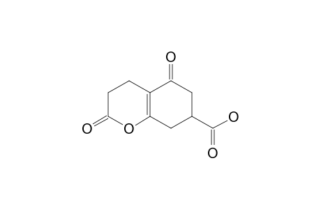 2-(2'-CARBOXYETHYL)-3-HYDROXY-5-CARBOXY-CYClOHEX-2-EN-1-ONE-3',2-LACTONE