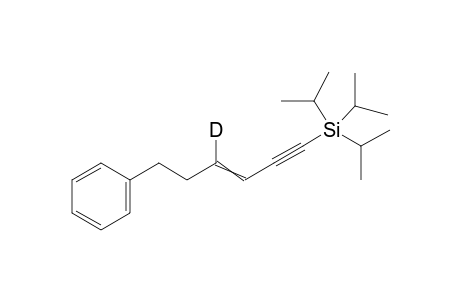 [4-deuterio-6-phenyl-hex-3-en-1-ynyl]-triisopropyl-silane