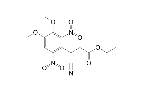 Ethyl 3-cyano-3-(3,4-dimethoxy-2,6-dinitrophenyl)propanoate