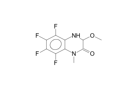 5,6,7,8-TETRAFLUORO-2-METHOXY-4-METHYLQUINOXALINE-3-ONE