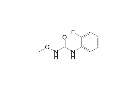 1-Methoxy-3-(2-fluorophenyl)urea