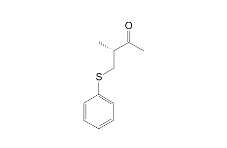 (R)-3-Methyl-4-phenylsulfanylbutan-2-one