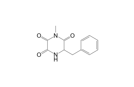 6-Benzyl-4-methylpiperazine-2,3,5-trione