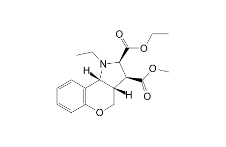 (2R,3S,3aS,9bR)-1-ethyl-3,3a,4,9b-tetrahydro-2H-chromeno[4,3-b]pyrrole-2,3-dicarboxylic acid O2-ethyl ester O3-methyl ester