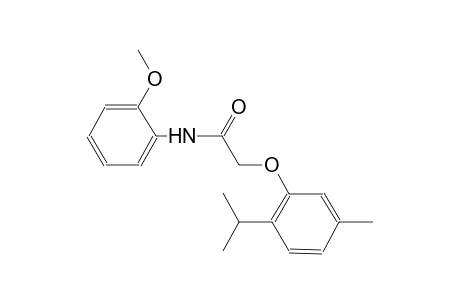 2-(2-isopropyl-5-methylphenoxy)-N-(2-methoxyphenyl)acetamide