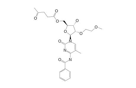 N-BENZOYL-5'-O-LEVULINYL-2'-O-(2-METHOXYETHYL)-5-METHYLCYTIDINE