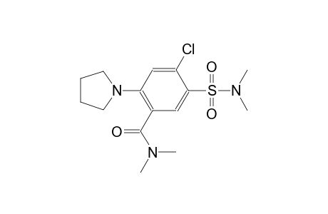 benzamide, 4-chloro-5-[(dimethylamino)sulfonyl]-N,N-dimethyl-2-(1-pyrrolidinyl)-