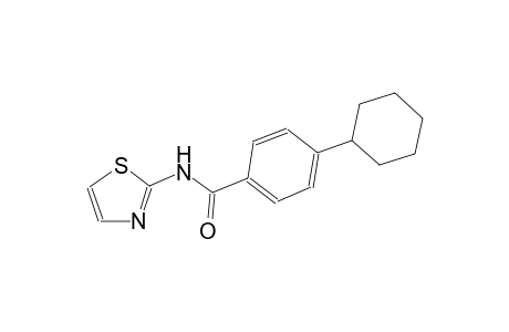benzamide, 4-cyclohexyl-N-(2-thiazolyl)-
