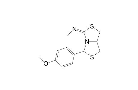Methanamine, N-[dihydro-5-(4-methoxyphenyl)-1H,3H,5H-thiazolo[3,4-c]thiazol-3-ylidene]-, (3Z,4.alpha.,5.alpha.,7a.beta.)-
