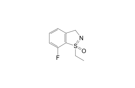 1-Ethyl-7-fluoro-3H-1.lambda.4-benzo[d]isothiazole 1-oxide