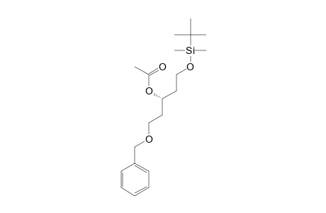 (R)-1-(TERT.-BUTYLDIMETHYLSILYLOXY)-5-PHENYLMETHOXYPENTAN-3-YL-ACETATE