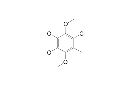 ALCALINAPHENOL_B;4-CHLORO-3,6-DIMETHOXY-5-METHYLBENZENE-1,2-DIOL