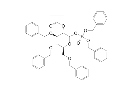 DIBENZYL-2-O-PIVALOYL-3,4,6-TRI-O-BENZYL-ALPHA-D-GLUCOPYRANOSIDE-PHOSPHATE
